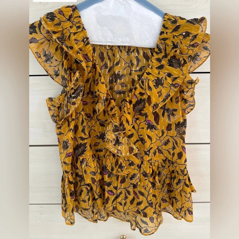 Ulla Johnson Dumi Top Size 2 - Picture 2 of 5